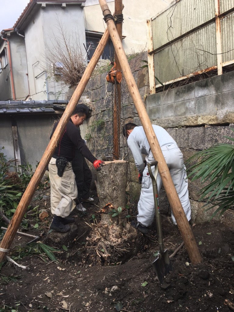 大阪　大阪市東淀川区　庭のリフォーム