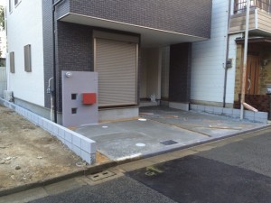 大阪　堺市堺区　外構工事・エクステリア