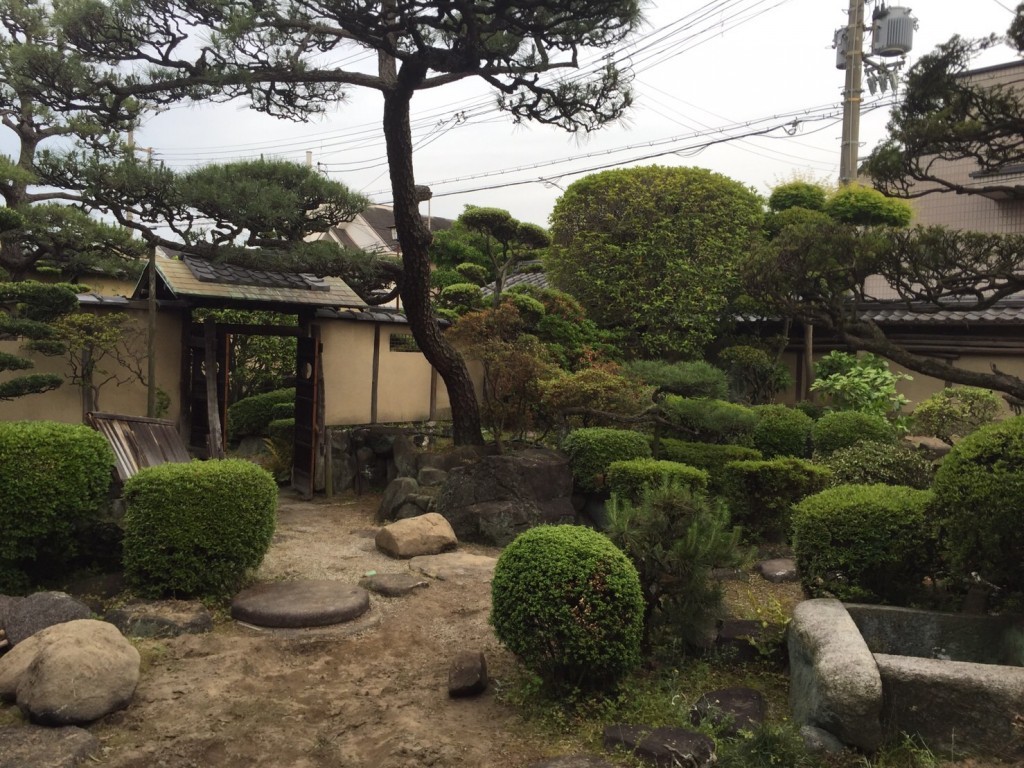 大阪　大阪市照ヶ丘矢田　建築に際しての和風の庭リフォーム