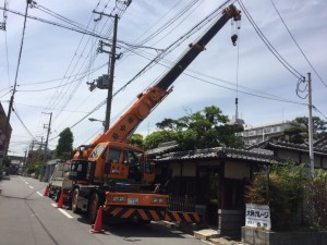 大阪　大阪市照ヶ丘矢田　和風の庭リフォーム