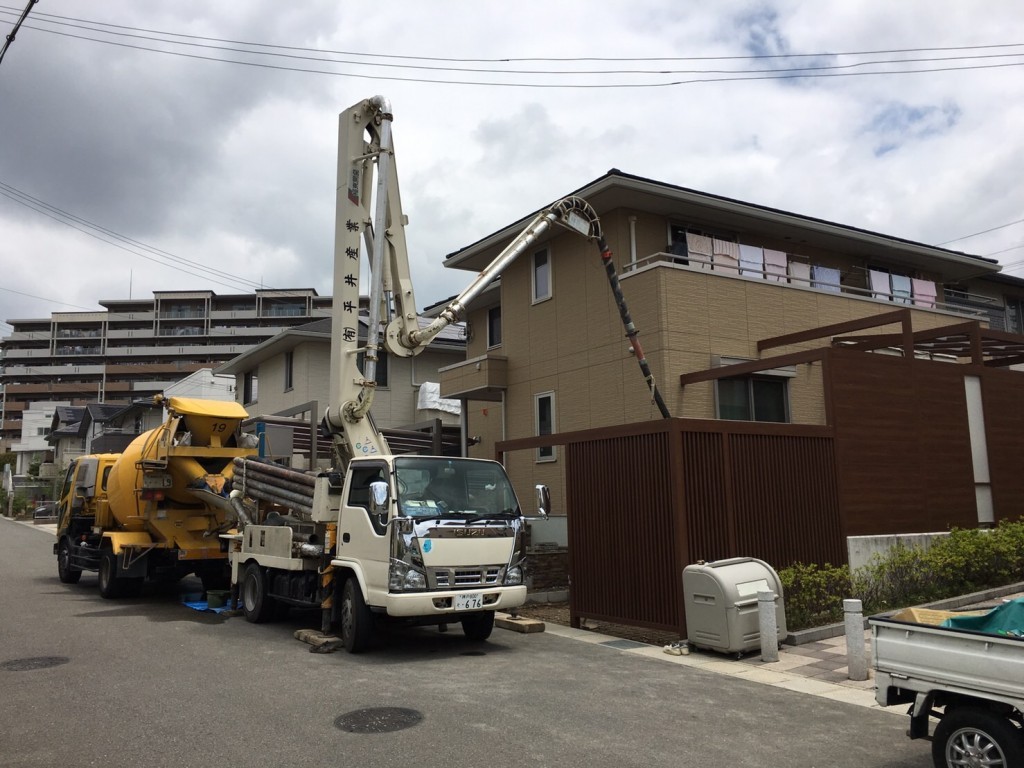 大阪　和泉市はつが野　庭のやりかえ、リフォーム、外構エクステリア工事