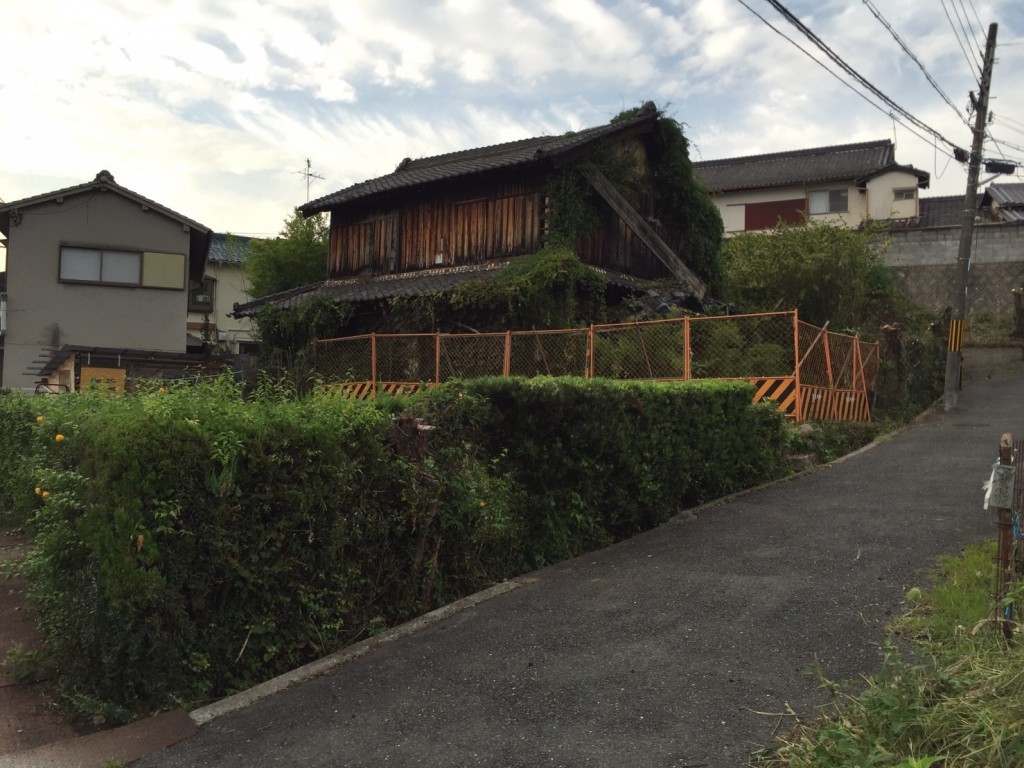 大阪　河内長野市　庭の整理、植木の剪定