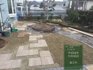 大阪 河内長野市 ナチュラルガーデン造り 庭造り 庭のやり替え 植忠 Blog