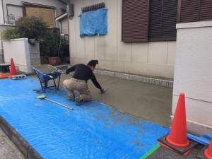 大阪　富田林市青葉台　庭・外構リフォーム